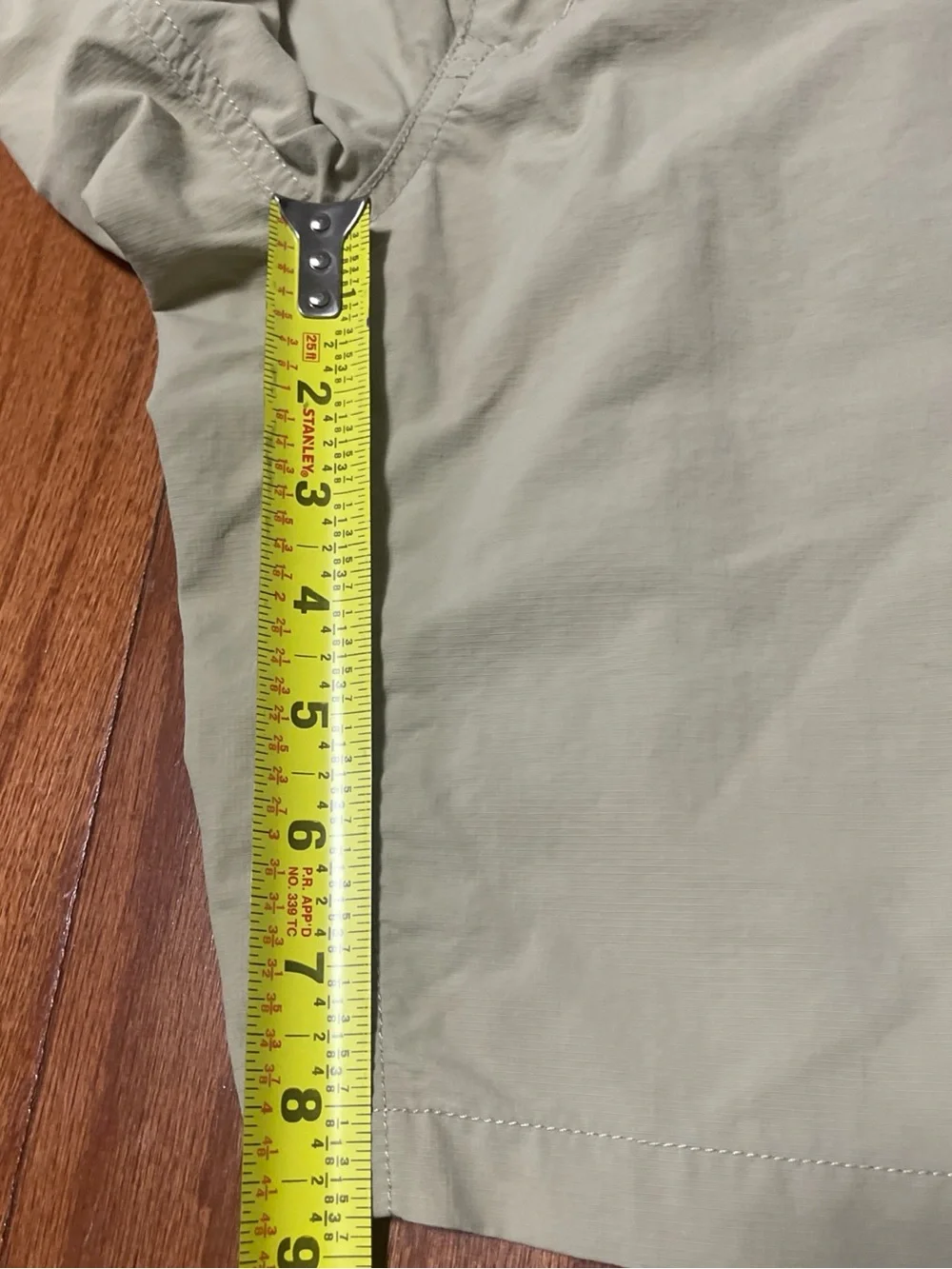 The North Face Shorts Men’s Hiking Size 34 Green Nylon Outdoor Nylon Bundle